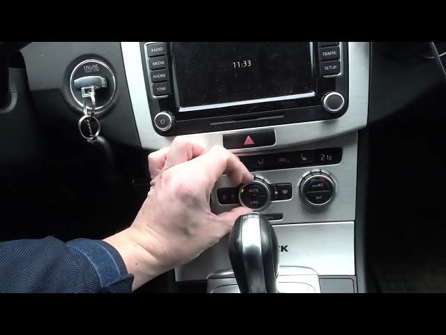 Video thumbnail for How to Change Airflow Power in Volkswagen Passat B7 (2010 - 2015) - Adjust Blowing Power