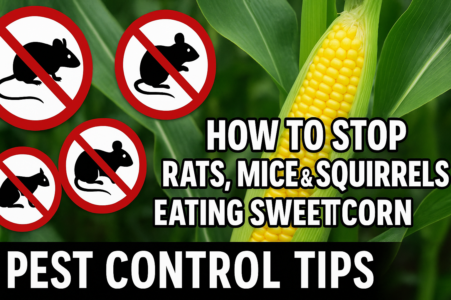 Video thumbnail for 🎥 ✅ Best Ways to Stop Rats, Mice & Squirrels in the Garden 🐀🐿️ | Effective Pest Control Tips