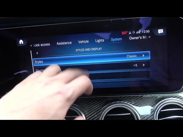 Video thumbnail for How to Turn On or Off Mercedes Voice Assistant - E63S AMG Hi Mercedes Voice Control Feature