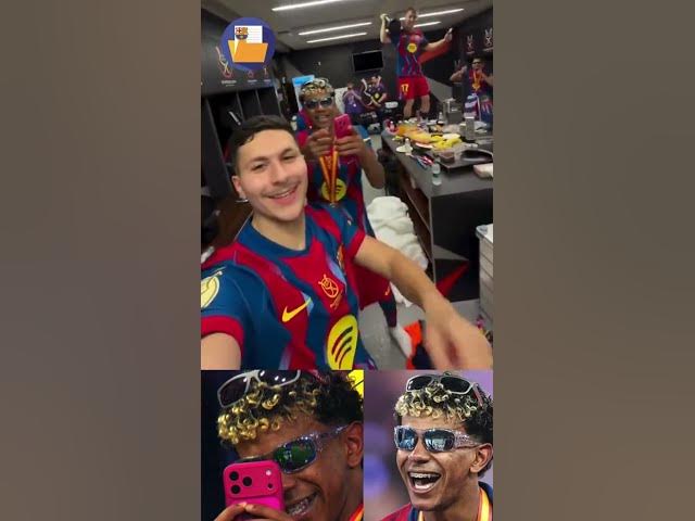 Video thumbnail for 🥳 Así seguia la fiesta en el vestuario del FCB 🕺