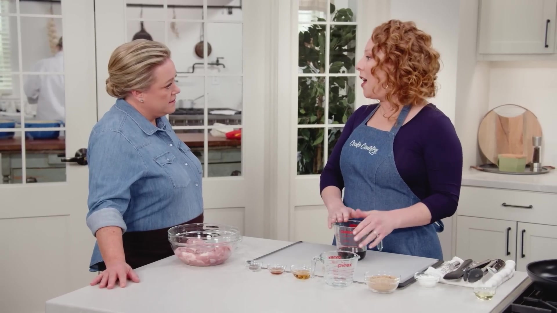 Video thumbnail for 10.How to Make Bourbon Chicken with a Perfectly Flavored Glaze ¦ America's Test Kitchen (1080p 30fps)