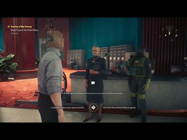 Video thumbnail for Control Resonant - Enemy of My Enemy: Meet Emily Pope In The Field Office: Dialogue Tree Choices