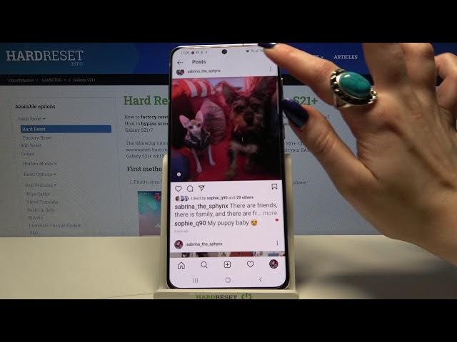 Video thumbnail for How to Download Photos from Instagram on Samsung Galaxy S21+?