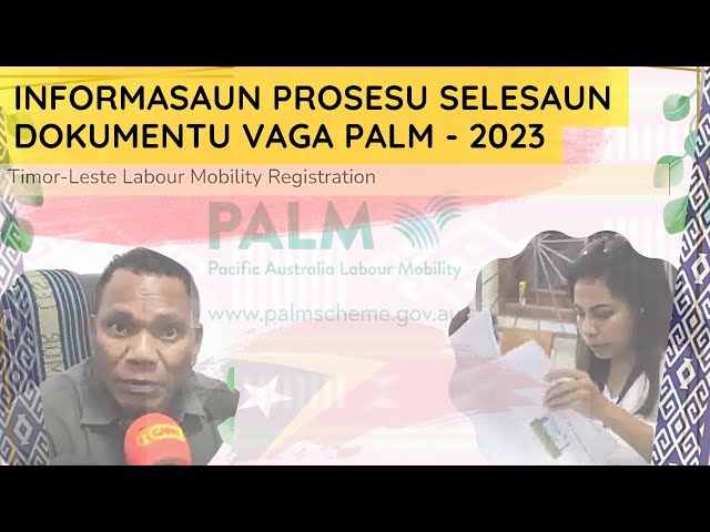 Video thumbnail for Updates on PALM Scheme Recruitment Process from SEFOPE-DNEE (Official).