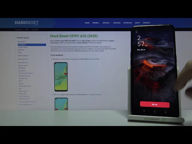 Video thumbnail for Check Default Wallpapers in OPPO A33 2020 - All Display Wallpapers Review