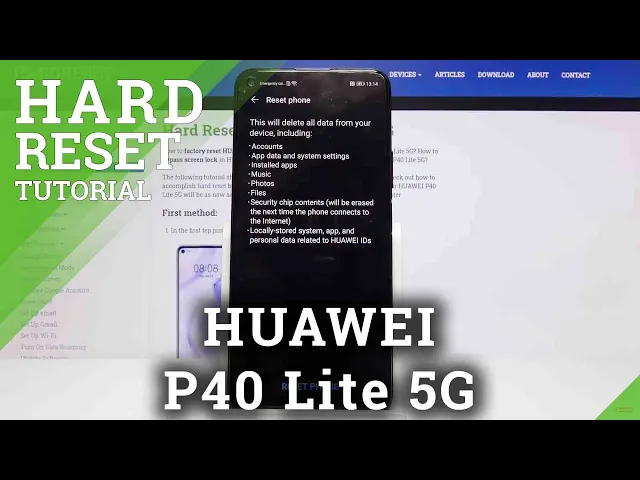 Video thumbnail for How to Hard Reset HUAWEI P40 Lite 5G – Master Reset Instructions