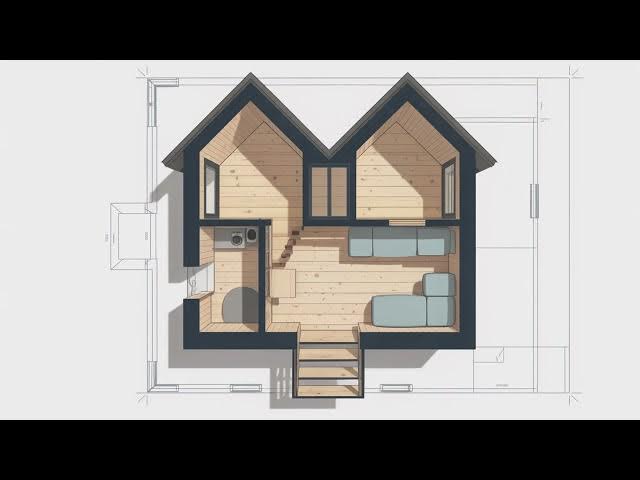 Video thumbnail for 10 Stunning Nordic Tiny Home Floor Plans You Need to See
