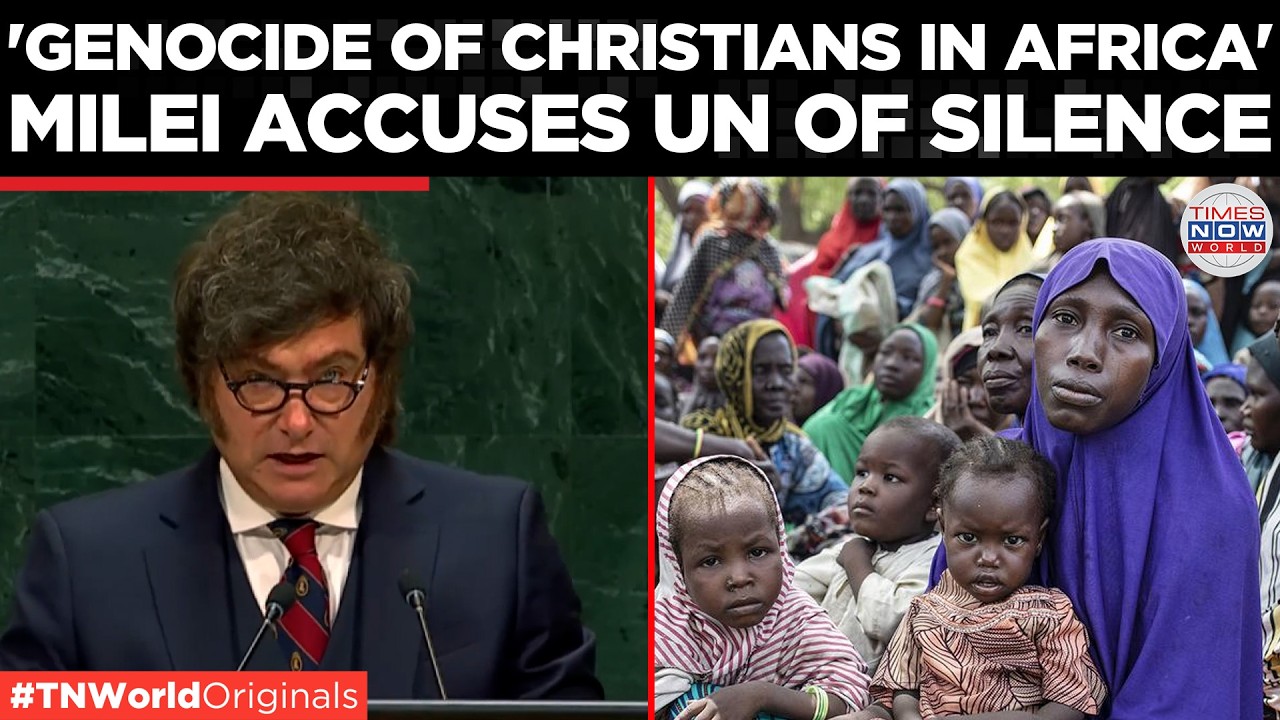 Video thumbnail for MILEI BLASTS UN: Calls Organisation 'Useless,' Run By 'Fatally Arrogant Parasites' Now!