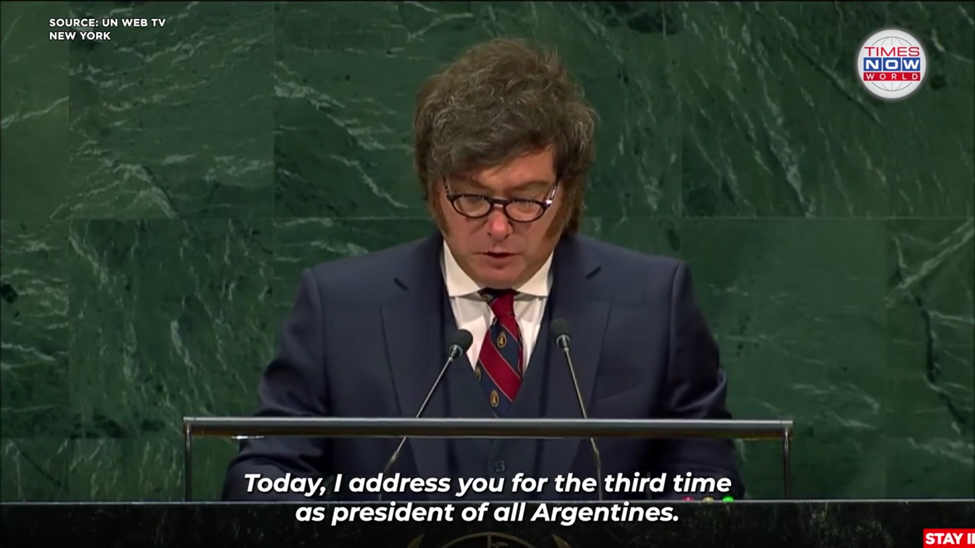 Video thumbnail for MILEI BLASTS UN: Calls Organisation 'Useless,' Run By 'Fatally Arrogant Parasites' Now!