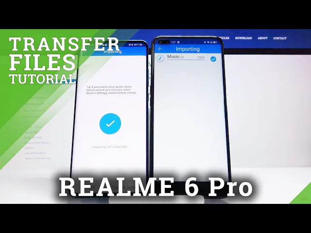 Video thumbnail for How to Transfer User Data from any Huawei Phone to Realme 6 Pro Using free CLONEit App