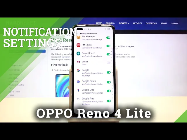 Video thumbnail for How to Manage Notifications on OPPO Reno 4 Lite – Personalize Apps Notifications