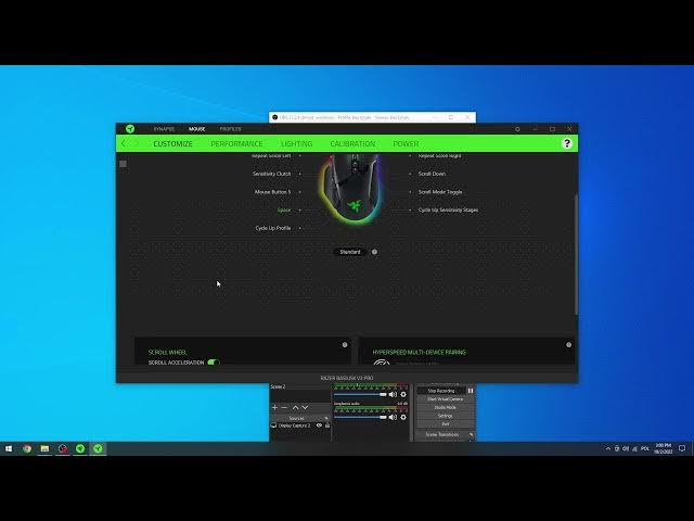 Video thumbnail for Razer Basilisk V3 Pro How To Change Scroll Wheel Settings