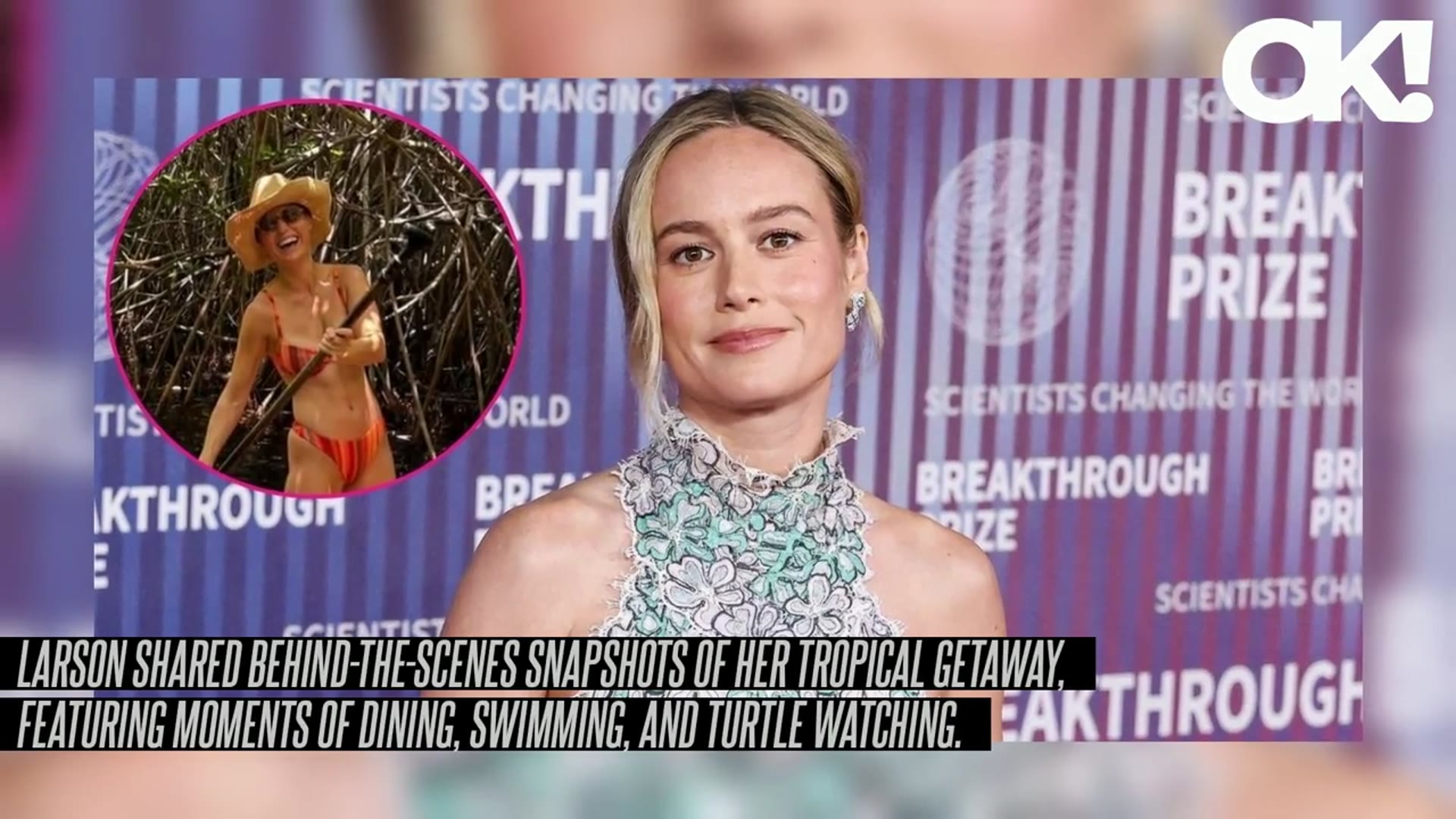 'Video thumbnail for Brie Larson Strips Down to Busty Bikini During Luxurious Vacation to Mexico: Photos'