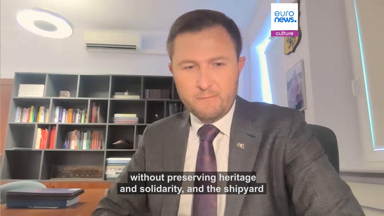 Video thumbnail for Gdansk Shipyard: Art atelier fights to save site's historical legacy amid redevelopment threat
