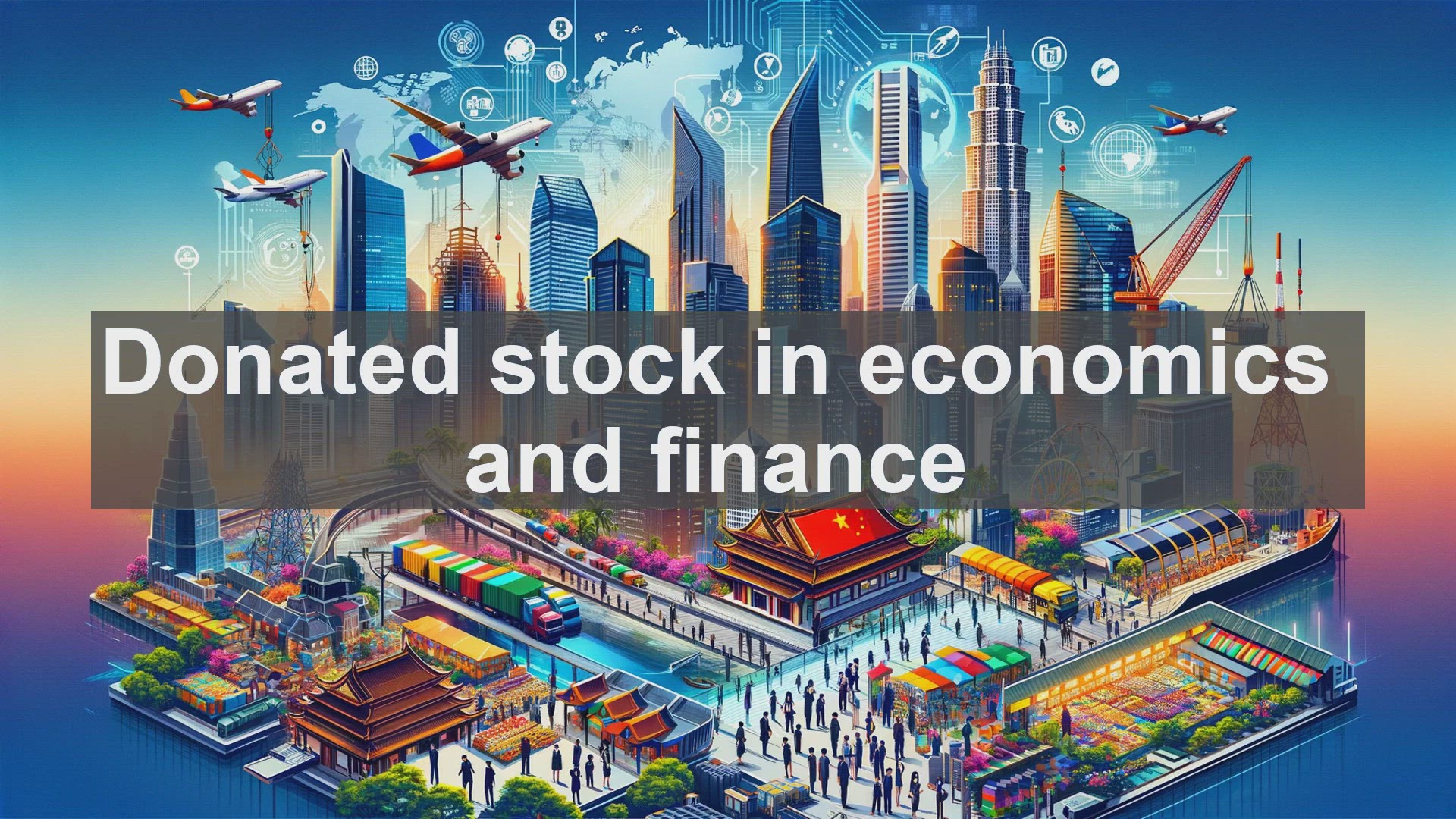'Video thumbnail for Donated stock in economics and finance'