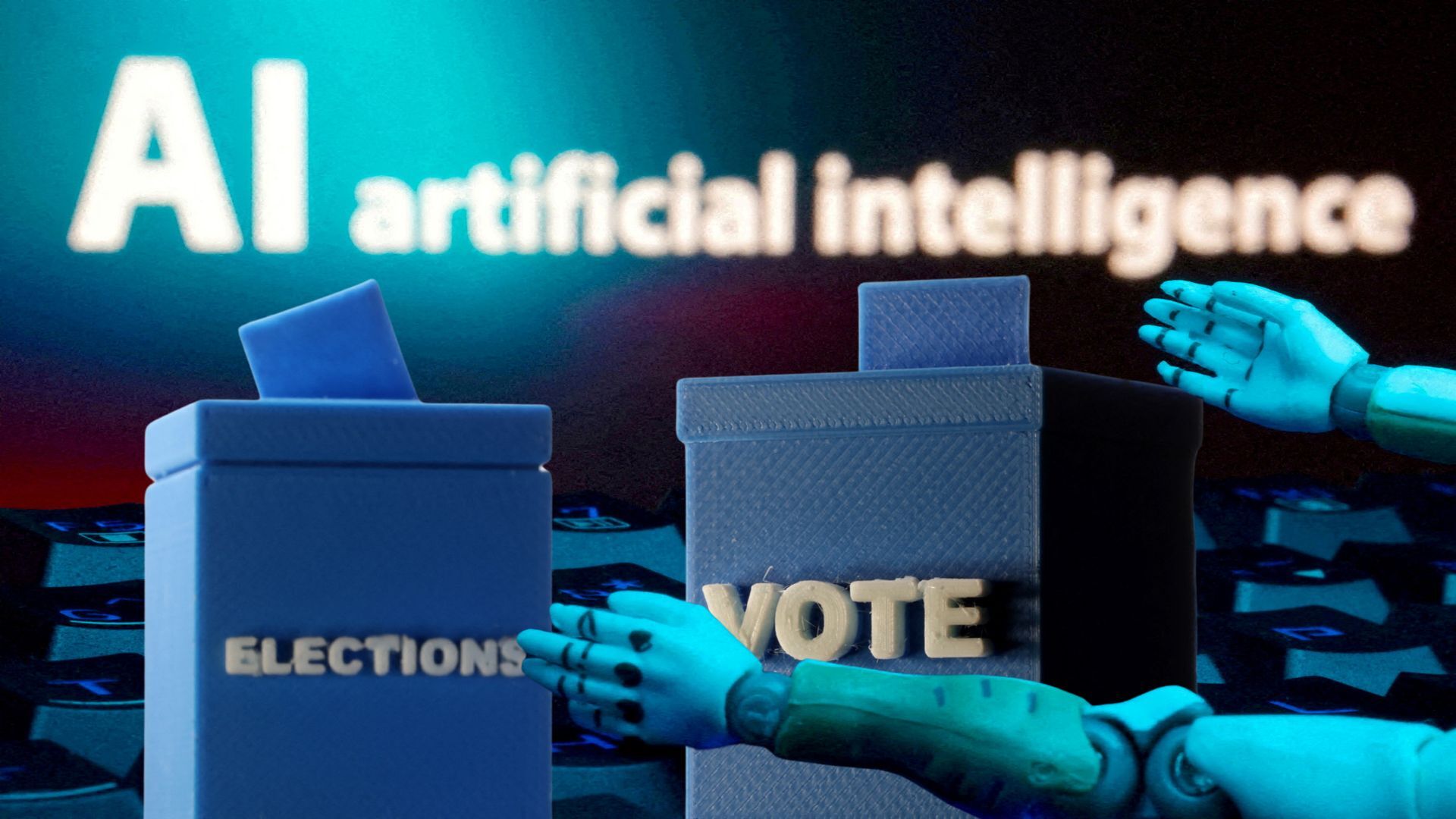 Video thumbnail for Elections in the age of AI: Can US voters still trust what they see? | This is America