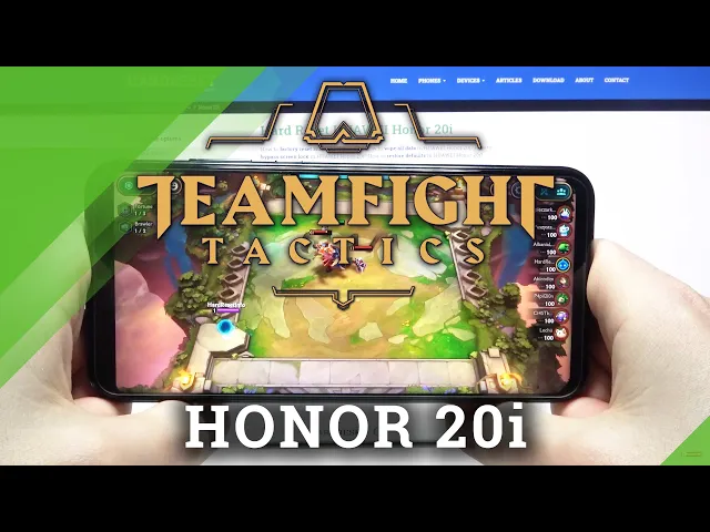 Video thumbnail for Teamfight Tactics Performance Checkup on Honor 20i - TFT Mobile Game Test