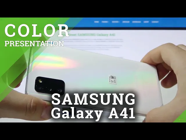 Video thumbnail for Color Presentation of SAMSUNG Galaxy A41 – How White Color Looks Like