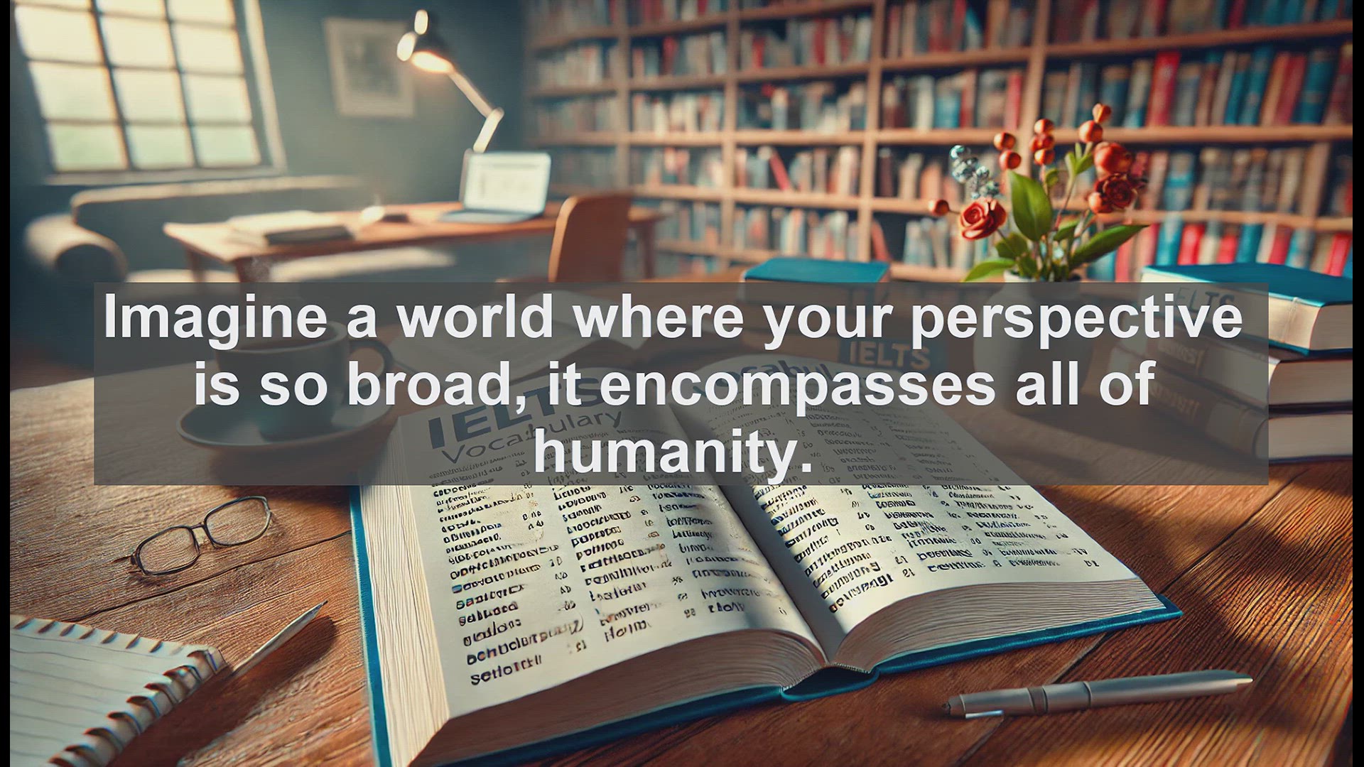 'Video thumbnail for 5000 Must Know IELTS 8.0 Vocabulary - Catholicity: Mastering Advanced Vocabulary for IELTS Success'