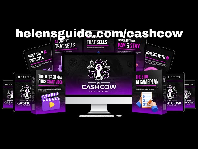 Video thumbnail for Alex Jeffreys AI Cash Cow Review
