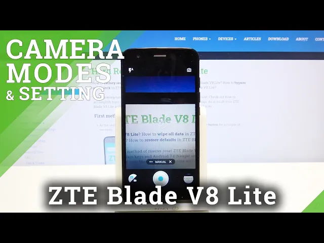 Video thumbnail for ZTE Blade V8 Lite - How to Activate and Use Camera Pro Mode