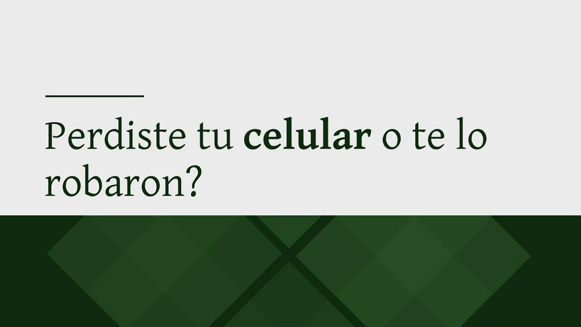 Video thumbnail for Cómo localizar tu celular gratis por Google