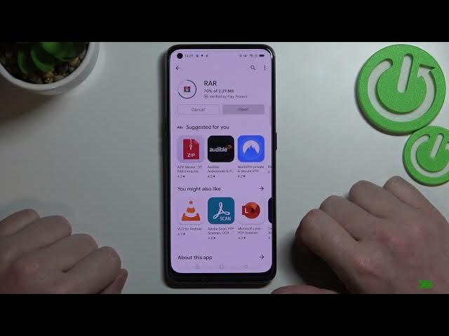 Video thumbnail for How To Install RAR & Zip Files Packing and Unpacking App on OPPO A94 5G