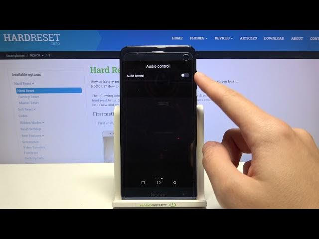 Video thumbnail for Camera Voice Control - Turn On Camera Audio-Control on HUAWEI Honor 8