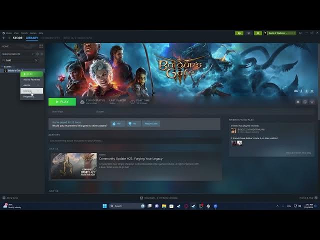 Video thumbnail for How To Change Language Baldur's Gate 3