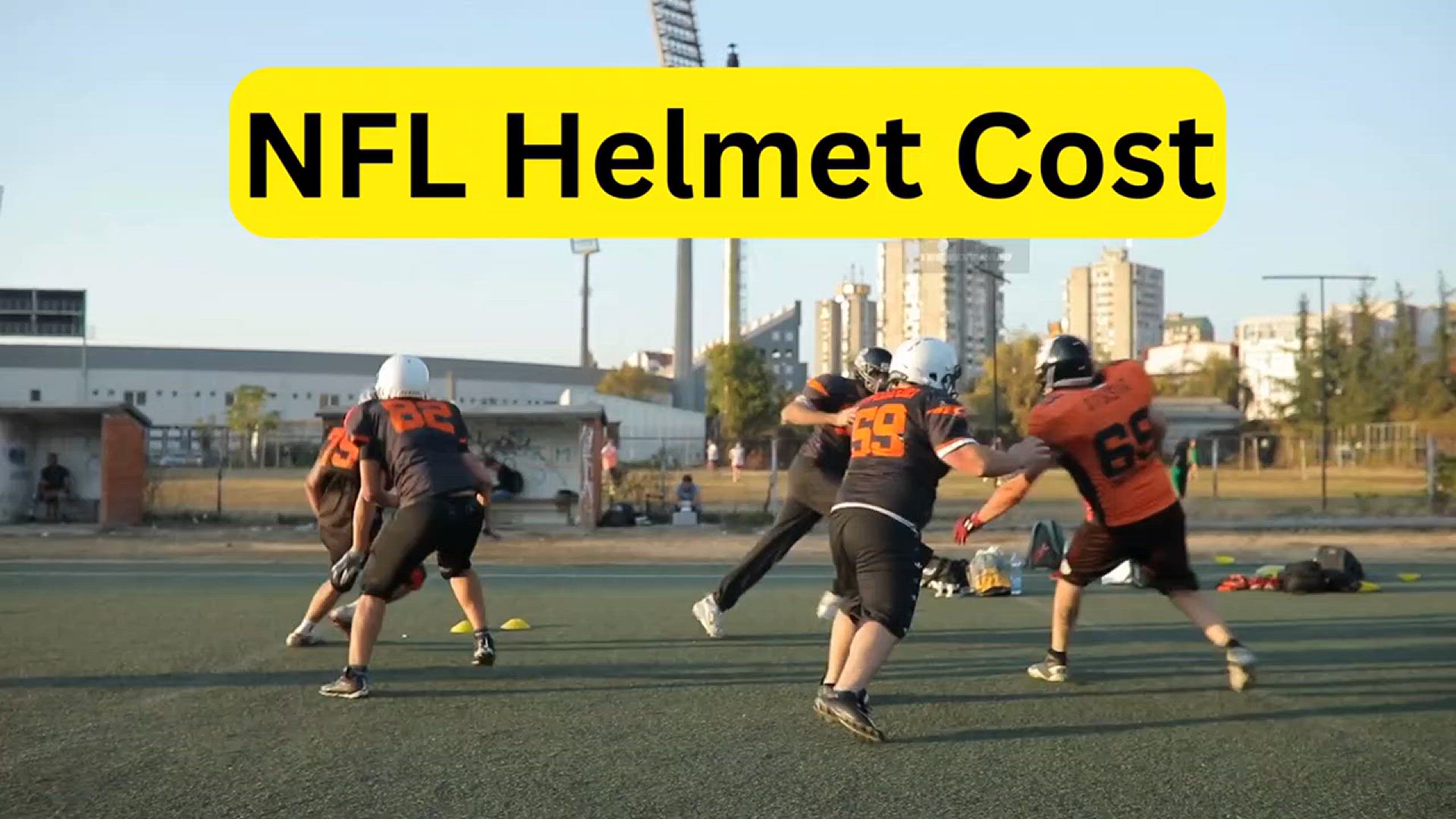 'Video thumbnail for How Much Does an NFL Helmet Cost'