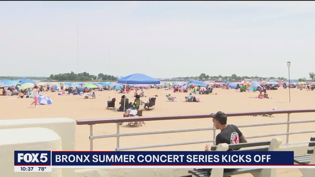 Video thumbnail for Bronx Summer Concert Series kicks off