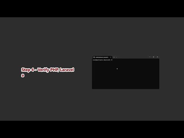 Video thumbnail for How to Install PHP 8 4, Laravel and Composer on Ubuntu 24 04