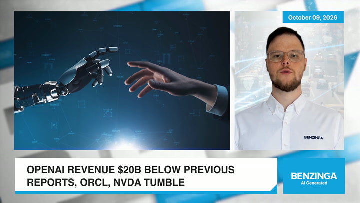 Video thumbnail for OpenAI Revenue Rattles AI Stocks