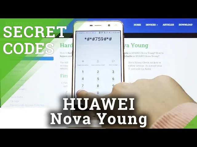 Video thumbnail for Secret Codes HUAWEI Nova Young – Hidden Mode / Service Menu