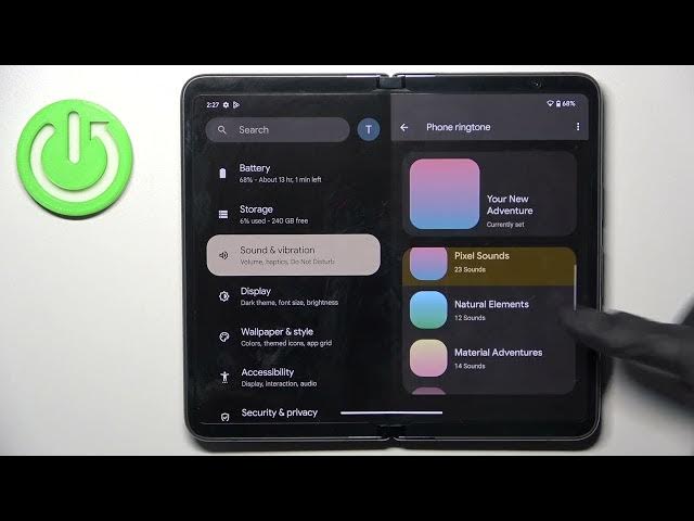 Video thumbnail for How to Change Ringtone on GOOGLE Pixel Fold - Set Preferable Ringtone
