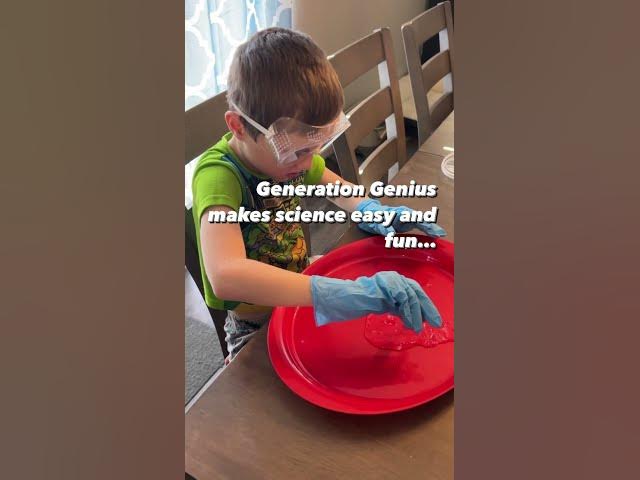 Video thumbnail for Science experiment fun #homeschooling #scienceexperiment #homeschoollearning #homeschoolscience
