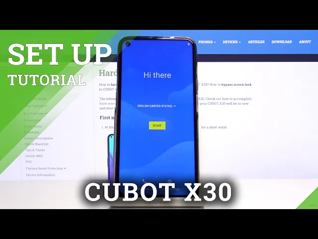 Video thumbnail for How to Set Up CUBOT X30 – Configuration Process