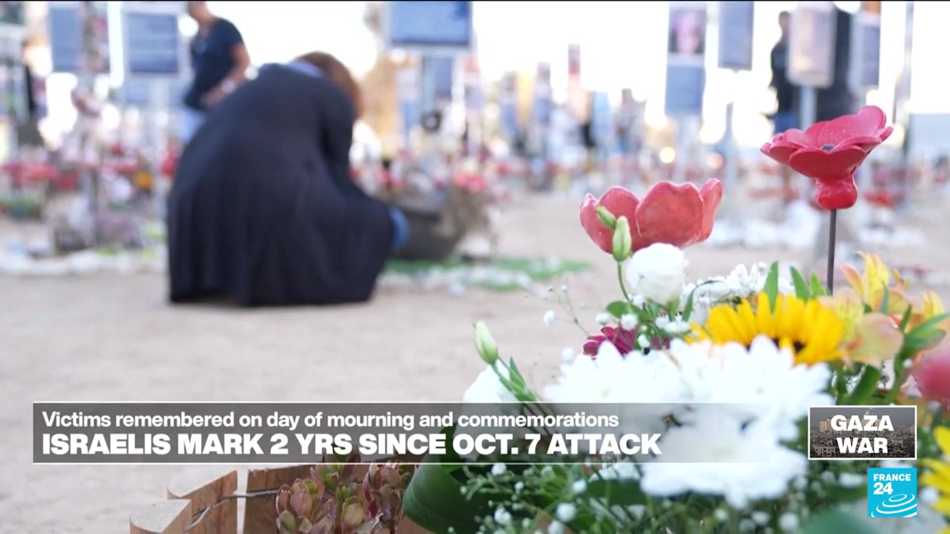 'Video thumbnail for Cousin of Carmel Gat: 'If Hamas and Netanyahu want to carry on fighting, don't do it on our expense''