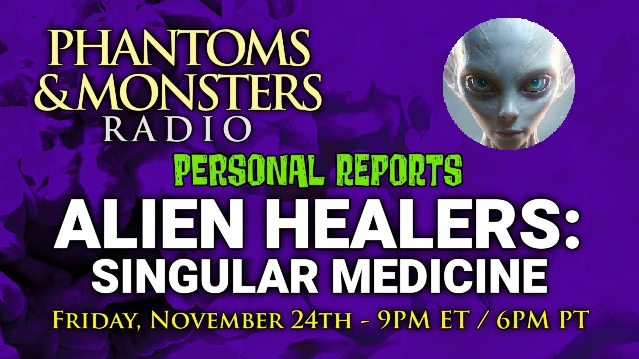 'Video thumbnail for ALIEN HEALERS: SINGULAR, OTHERWORLDLY MEDICINE - LIVE Chat - Q & A - JOIN US! Lon Strickler (Host)'