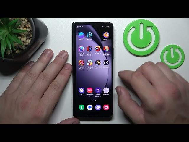 Video thumbnail for How to Enable or Disable Airplane Mode on SAMSUNG Galaxy Z Fold5 | Stay Connected Anytime, Anywhere!