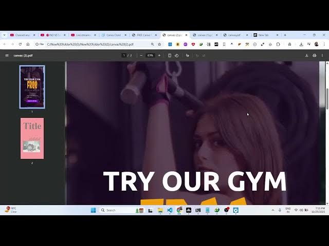 Video thumbnail for Ultimate Canva Clone in Vue.js - Build PDF & Image Editor Using Fabric.js, jsPDF & Html2Canvas