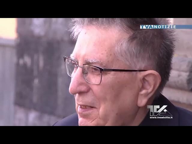 Video thumbnail for Adrano. Il 29 giugno padre Salvatore Abate celebrerà il 60° anniversario di sacerdozio. Al via la tr