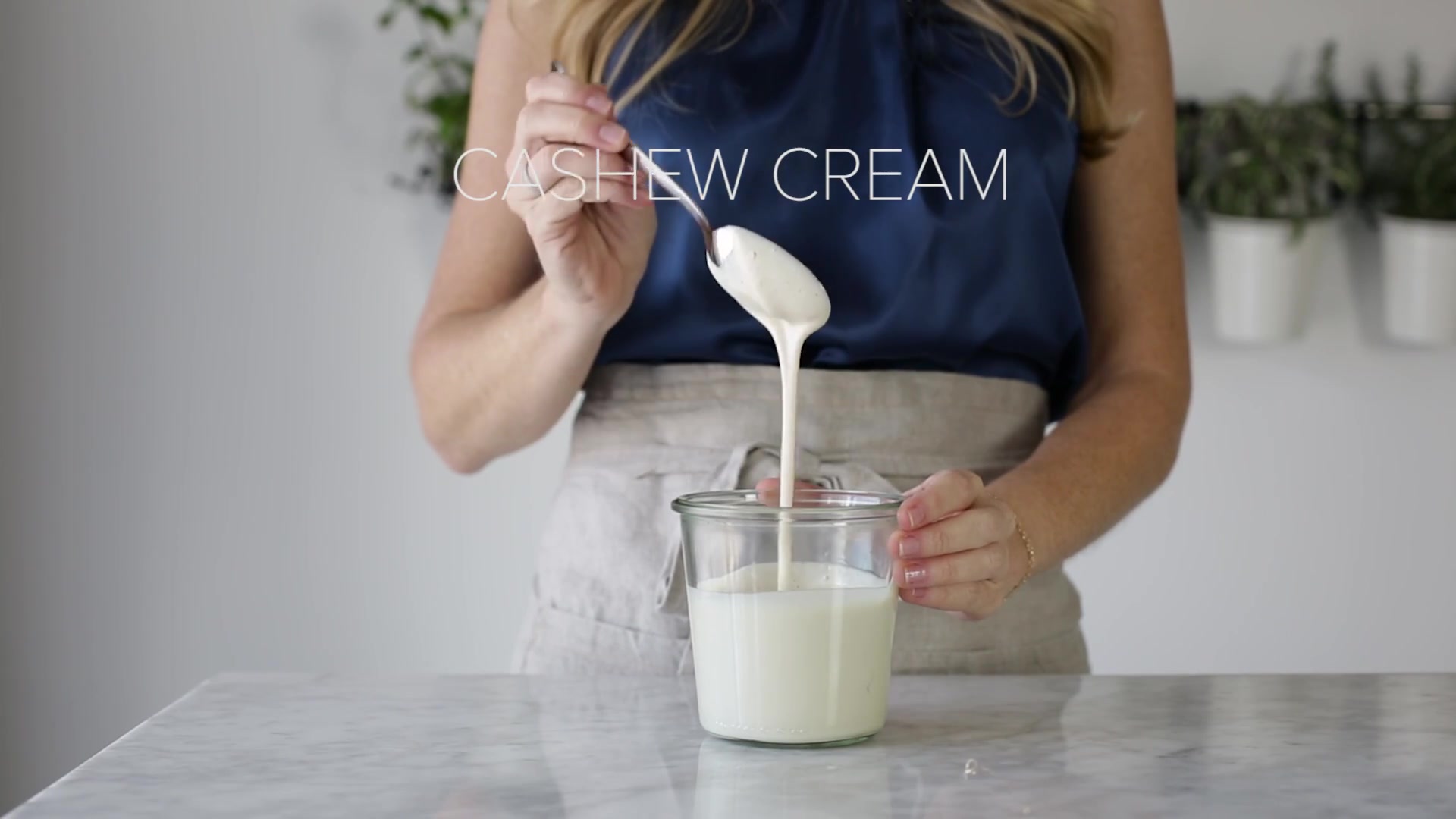 Video thumbnail for 32.HOW TO MAKE CASHEW CREAM ¦ dairy-free, vegan cashew cream (1080p 24fps)