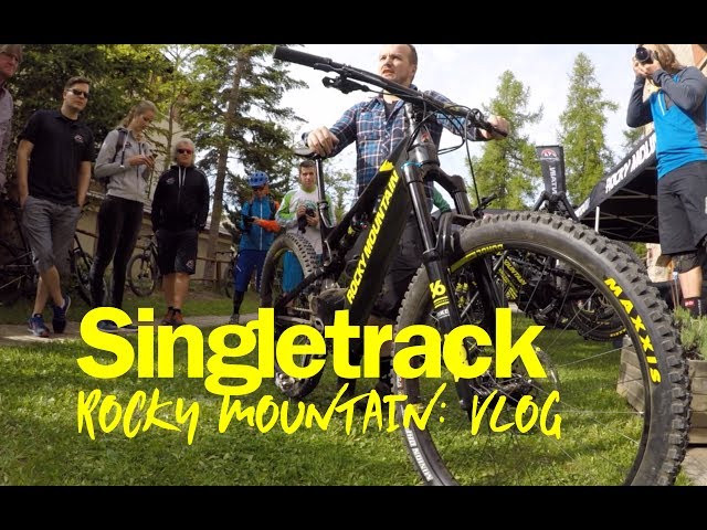 Video thumbnail for Singletrack VLOG Episode 02: Rocky Mountain Altitude Powerplay - Launch