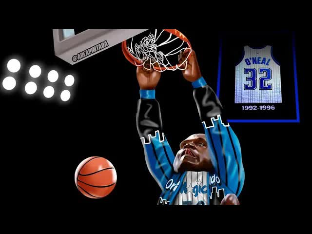 Video thumbnail for heatcheck: shaquille o'neal's jersey retired by 3 franchises