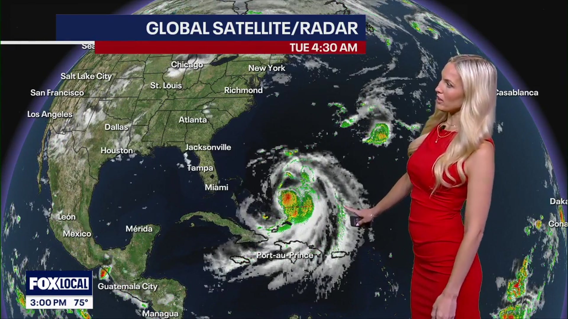 'Video thumbnail for Latest on Hurricane Erin'
