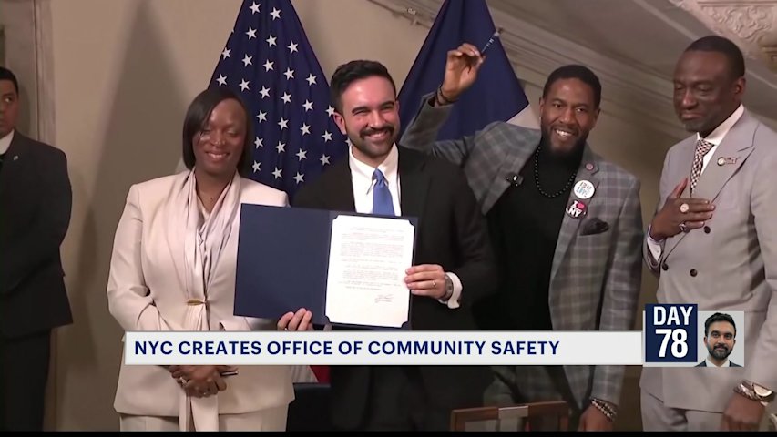 Video thumbnail for Mayor Mamdani orders sweeping NYPD use-of-force review amid push for police accountability
