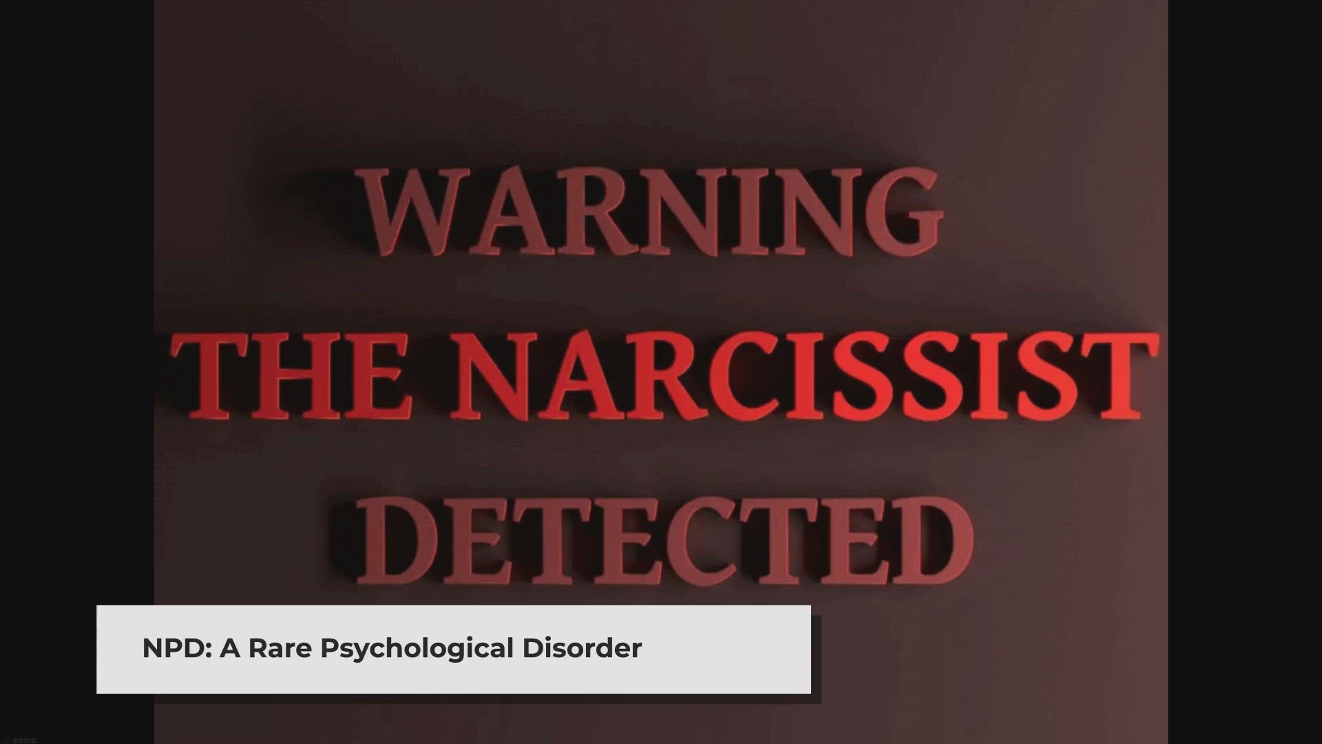 Video thumbnail for Top 15 Traits of a Narcissist