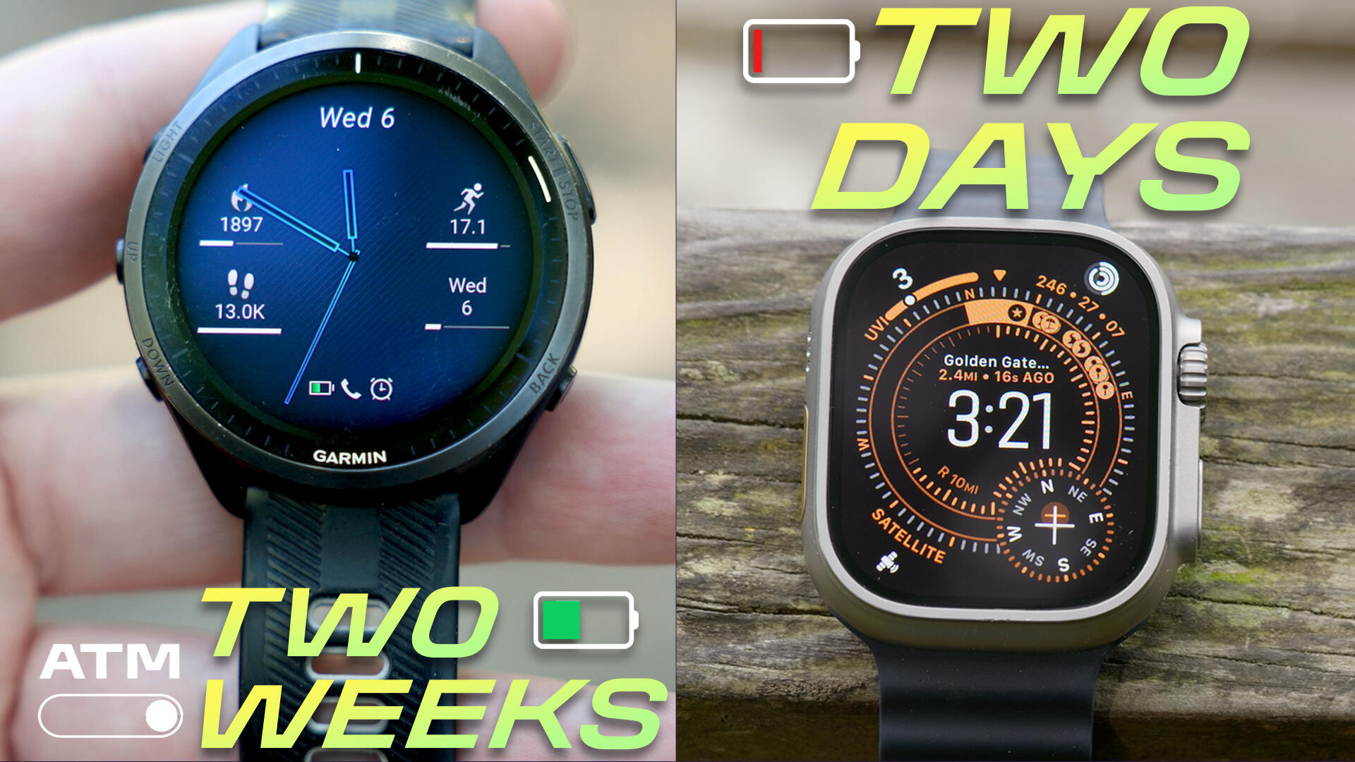 Video thumbnail for Weeks of Battery: Why I'll Never Switch From Garmin | All Things Mobile