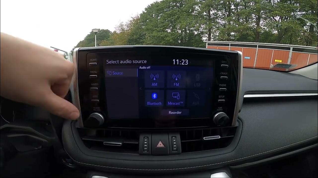 Video thumbnail for How to Customize Home Screen in Toyota RAV 4 V ( 2018 - now )